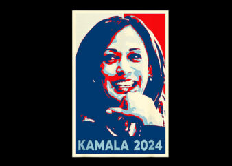 Kamala Harris 2024 PNG, Kamala Harris 2024 Let’s Finish The Job PNG