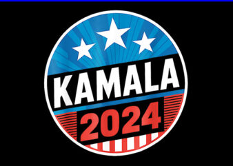 Kamala Harris 2024 PNG, Kamala Harris PNG t shirt vector art