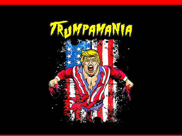 Trumpamania png, trump amania png, trump vance png t shirt designs for sale