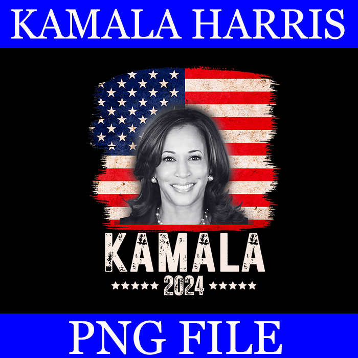 Bundle Kamala Harris PNG, Kamala Harris 2024 PNG, Kamala Harris For President PNG