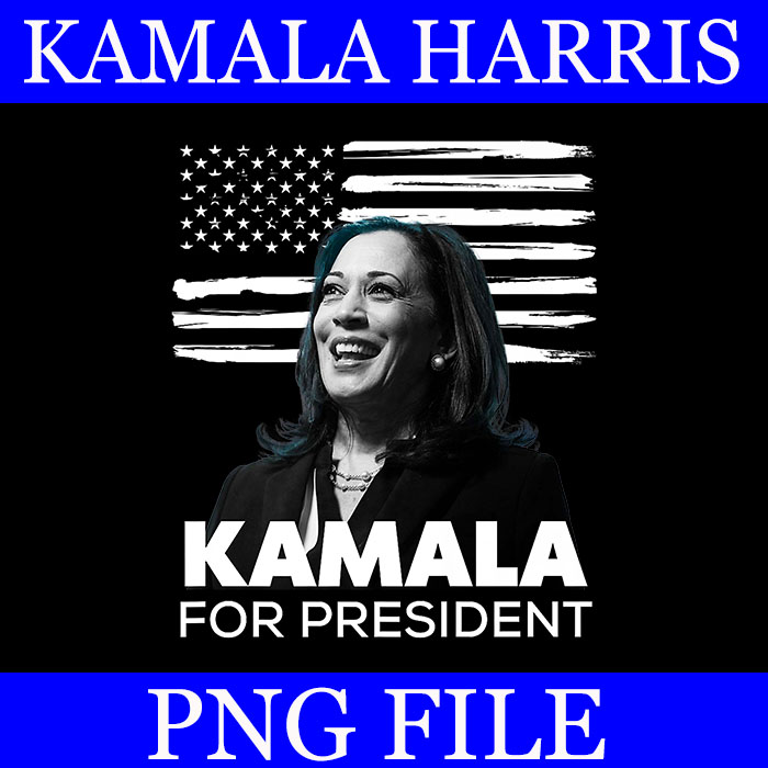 Bundle Kamala Harris PNG, Kamala Harris 2024 PNG, Kamala Harris For President PNG