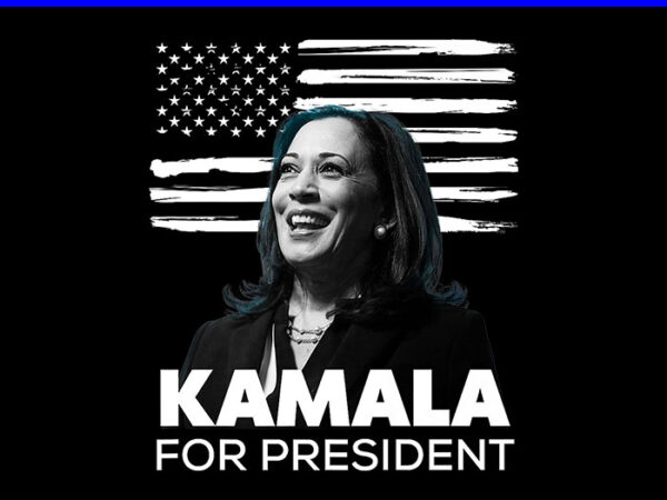 Kamala harris for president png t shirt vector art