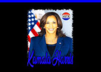 Vote President Kamala Harris 2024 PNG, Kamala Harris PNG t shirt vector art