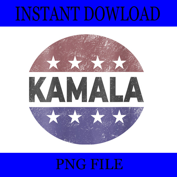 Kamala harris 2024 for president campaign us flag PNG