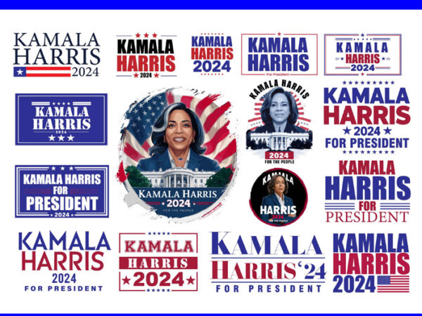 Kamala harris 2024 svg, bundle kamala harris svg, president kamala harris 2024 t shirt vector art