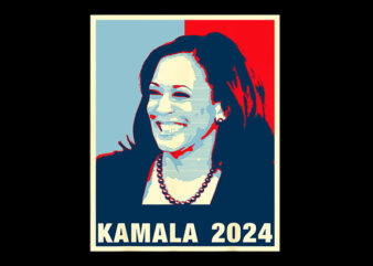 Kamala Harris For President 2024 PNG, Kamala Harris PNG