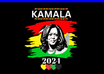 Kamala 2024 PNG, Kamala Harris 2024 PNG t shirt vector art