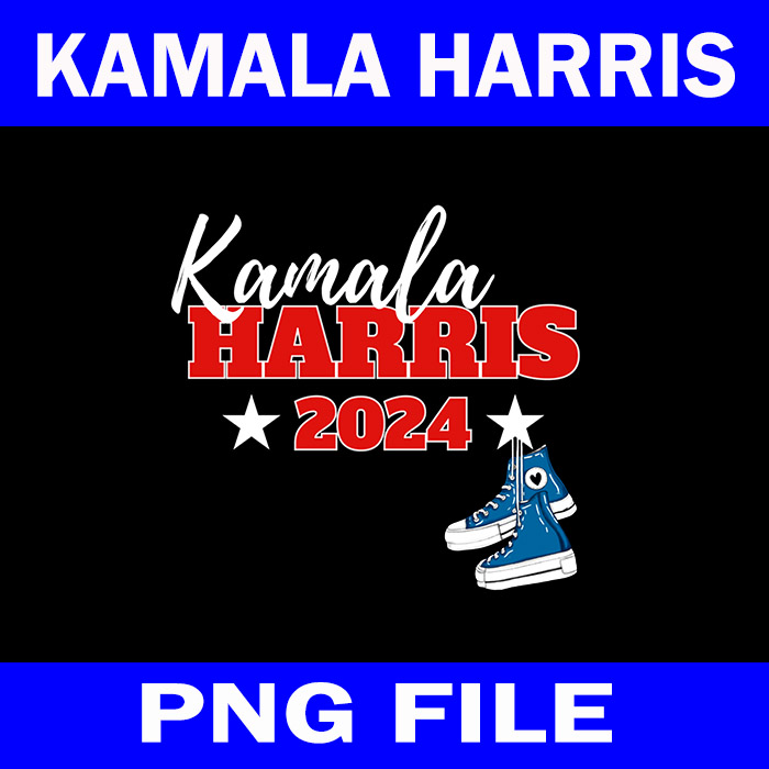 Kamala harris 2024 sneakers png Buy tshirt designs