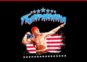 Trumpamania PNG, Trumpamania 2024 PNG t shirt designs for sale