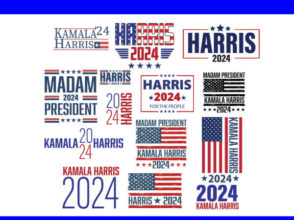 Madam president kamala harris 2024 svg t shirt designs for sale