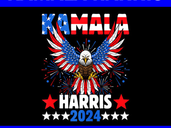 Kamala harris 2024 eagle png, kamala harris 2024 let’s finish the job png t shirt vector art