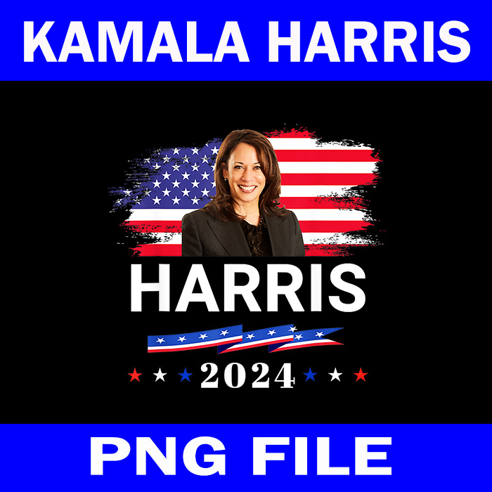 Kamala Harris 2024 PNG, Vote President Kamala Election 2024 PNG