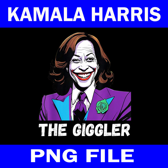 Kamala Harris As The Giggler PNG