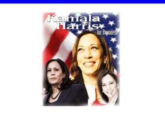 Kamala Harris For President Historic Presidential PNG t shirt vector art