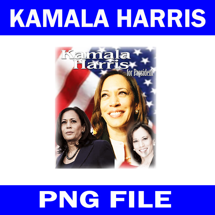 Kamala Harris For President Historic Presidential PNG