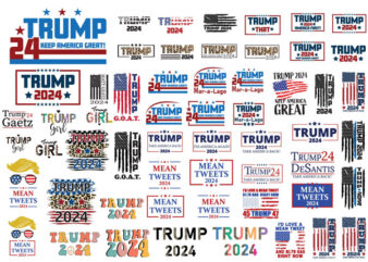 Bundle Trump 2024 PNG, Trump 2024 Take America Back SVG