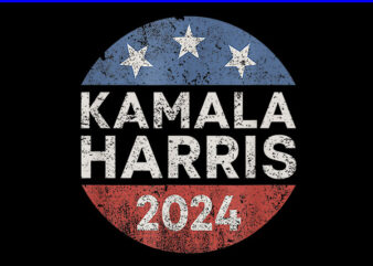 Kamala Harris 2024 PNG, Kamala Harris 2024 Let’s Finish The Job PNG t shirt vector art