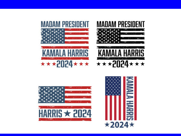 Madam president kamala harris 2024 svg, kamala harris 2024 svg t shirt designs for sale