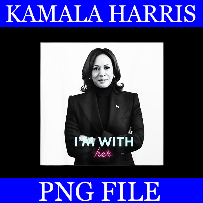 I’m With Her Kamala Harris PNG