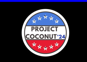 Project Coconut Tree 24 Kamala Harris President Gen Z PNG t shirt illustration