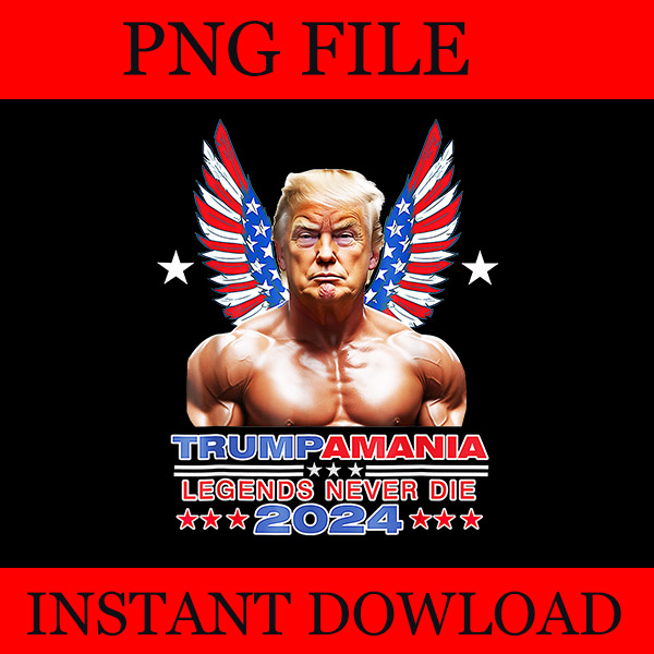 Trumpamania PNG, Trump Amania PNG, Trump Republican Convention Wrestling Meme PNG