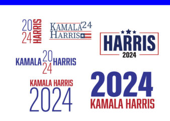 Kamala Harris 2024 SVG, Bundle Kamala Harris SVG