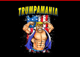 Trumpamania PNG, Trump Amania PNG, Trump Vance PNG t shirt designs for sale