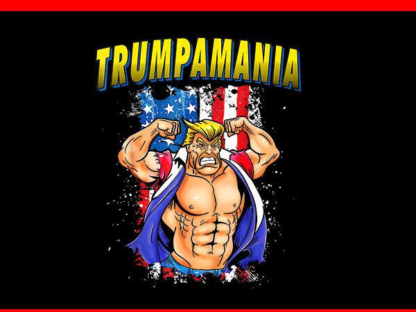 Trumpamania png, trump amania png, trump vance png t shirt designs for sale