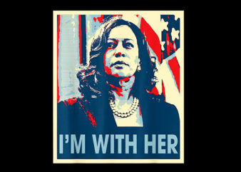 I’m With Her Kamala Harris PNG