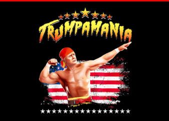 Trumpamania PNG, Trump Amania PNG, Trump Vance PNG t shirt designs for sale