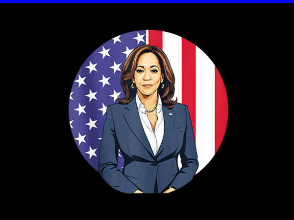 Kamala harris 2024 png t shirt vector art