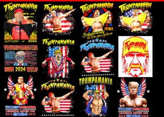 Trumpamania PNG, Trump Amania PNG, Trump Republican Convention Wrestling Meme PNG