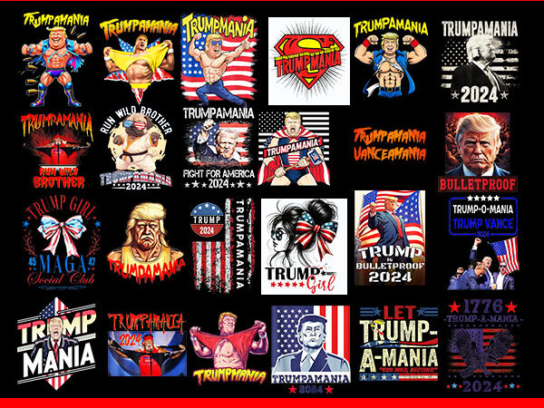 Trumpamania png, let trumpamania run wild brother png, trumpamania 2024 png t shirt designs for sale