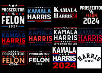Bundle Kamala Harris 2024 SVG, Kamala Harris For President SVG, Kamala Harris SVG