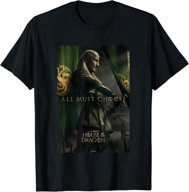 All Must Choose Aemond Targaryen Vintage T-Shirt