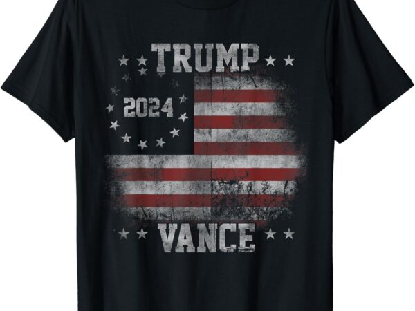 America election trump vance 2024 vice president t-shirt