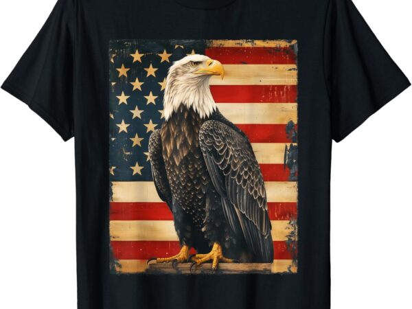 American bald eagle 4th of july, usa patriotic eagle t-shirt