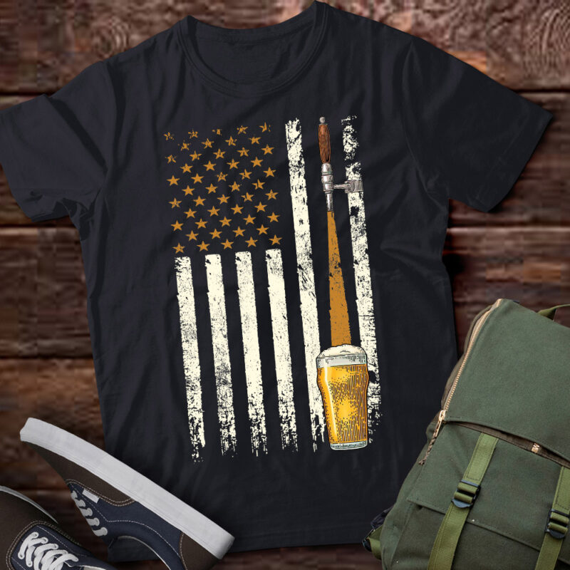 American Flag Craft Beer Tap Beer Lover Patriotic USA Gift lts-d