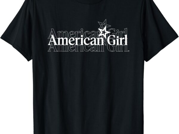 American girl – classic logo t-shirt