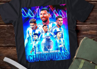 LT Argentina 2024 Copa America Champions T-Shirt, hoodie, sweater PNG FILE