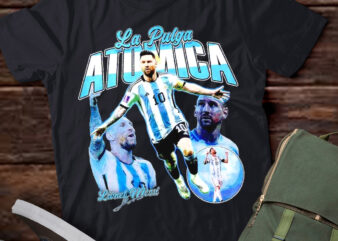 LT Argentina 2024 Copa America Champions La Pulga Atomica Leo Messi T-Shirt, hoodie, sweater PNG FILE