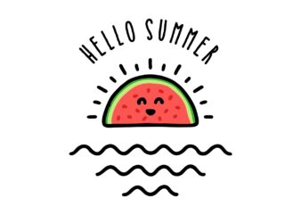 Hello Summer Watermelon