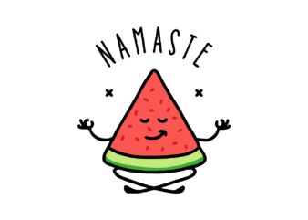 Namaste Watermelon Yoga