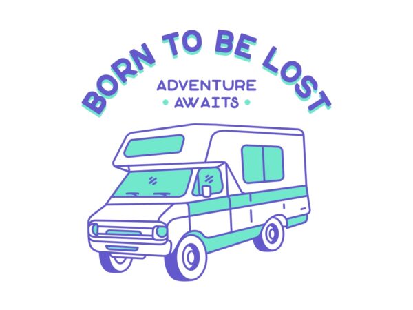 Born to be lost t shirt template