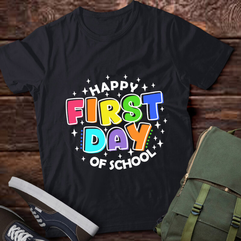 Back to School Happy First Day of School Teacher Gift lts-d