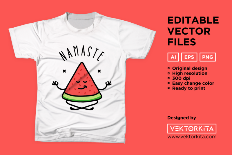 Namaste Watermelon Yoga