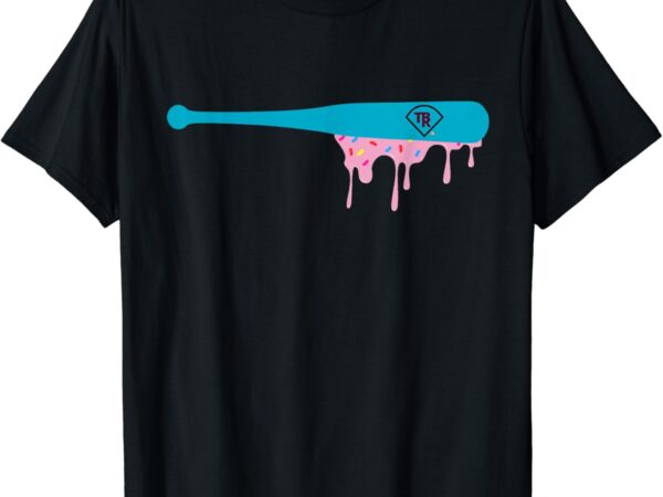 Baseball bat with sprinkles drip t-shirt