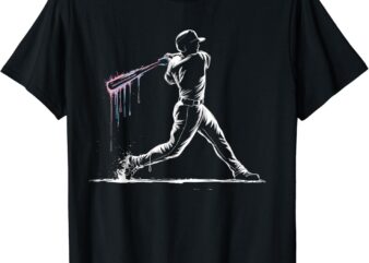 Baseball Player Drip T-Shirt