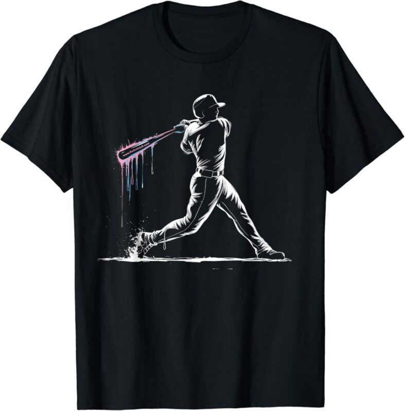 Baseball Player Drip T-Shirt