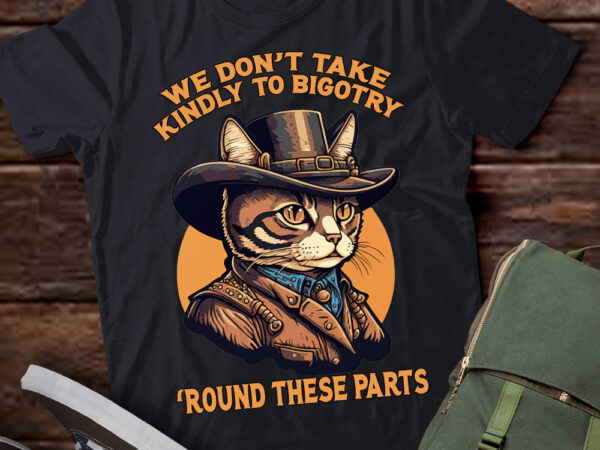 Bigotry funny retro aesthetic protest patriotism political cat cowboy lts-d t shirt template